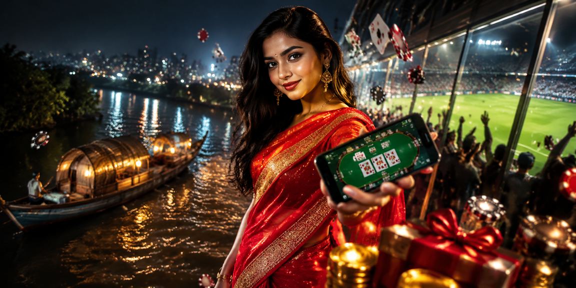 সুন্দরবনের পরিবেশে পোকার খেলার দৃশ্য